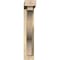 Ekena Millwork Funston Block Rough Sawn Bracket w/ Offset Brace, Douglas Fir, 4"W x 18"D x 22"H BKT0402X18X22FST05RDF - alternate 2